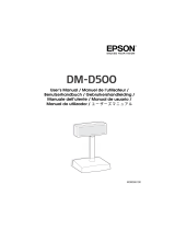 Epson DM-D500 Handleiding