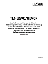Epson TM-U590 Series Handleiding