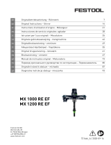 Festool MX 1200/2 RE EF HS3R Handleiding