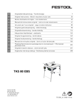 Festool TKS 80 EBS Handleiding