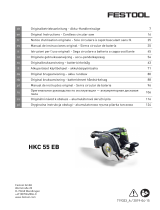 Festool HKC 55 Li 5,2 EBI-Plus-SCA Handleiding