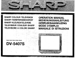 Sharp DV-5407S de handleiding