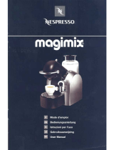 Magimix NESPRESSO M 200 Handleiding