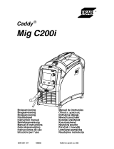 ESAB Caddy Mig C200i Handleiding