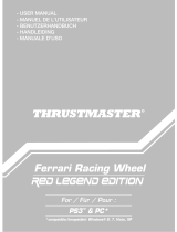 Thrustmaster Ferrari Racing Wheel Red Legend Edition Handleiding