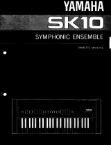 Yamaha Symphonic Ensemble SK10 de handleiding