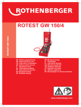 Rothenberger ROTEST GW 150/4 Handleiding