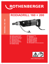 Rothenberger RODIADRILL 200 Handleiding