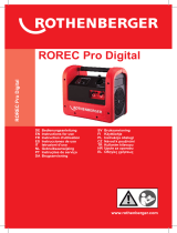 Rothenberger Refrigerant recovery device ROREC Handleiding