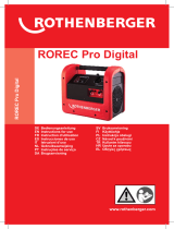 Rothenberger ROREC Pro Digital Handleiding