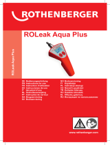 Rothenberger Leak detection device ROLeak Aqua Plus Handleiding