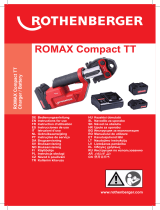 Rothenberger Press machine ROMAX Compact Twin Turbo press jaw set Handleiding