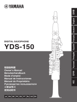 Yamaha YDS-150 Digital Saxophone Handleiding