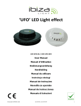 Ibiza ""UFO"" LED LICHTEFFEKT (LED UFO-WH) de handleiding