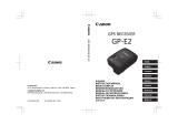 Canon GPS RECEIVER GP-E2 Handleiding