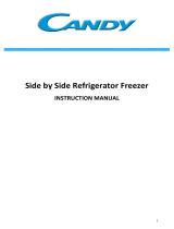 Candy CHSBSV5172XK American Fridge Freezer Handleiding