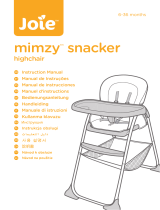 Joie Mimzy Snacker Highchair Handleiding