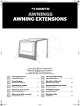 Dometic Extensions (Club/Ace AIR Pro, Club AIR All-Season, Grande AIR Pro, Grande AIR All-Season) Handleiding