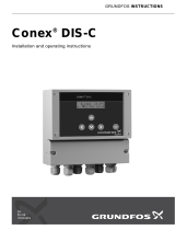 Grundfos Conex DIS-C Installation and Operating Instructions