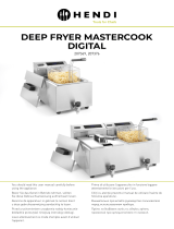 Hendi Deep Fryer Mastercook Digital Handleiding