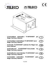 Teleco Automatic TV-INTERNET switcher for Magic Sat Easy Internet Handleiding