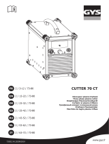 GYS PLASMA CUTTER 70A CT de handleiding