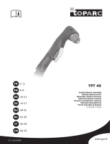 GYS MANUAL PLASMA TORCH IPT40 - 4m de handleiding