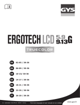 GYS LCD ERGOTECH 5-9/9-13 BLACK TRUE COLOR de handleiding