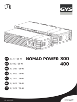 GYS BOOSTER LITHIUM NOMAD POWER 300 de handleiding