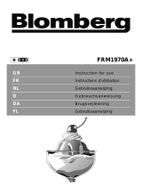 Blomberg FRM 1970 A+ Handleiding