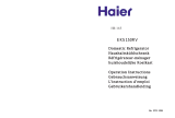 Haier HR-165 Handleiding