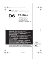 Pioneer PD-D6-J Handleiding