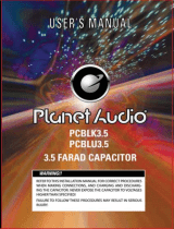 Planet Audio PCBL KU 3.5 Handleiding