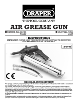 Draper 400cc Air Grease Gun Handleiding