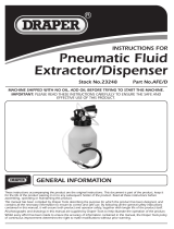 Draper Pneumatic Fluid Extractor/Dispenser Handleiding