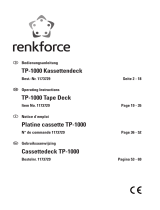 Renkforce TP-1000 de handleiding