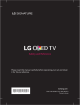 LG OLED77G6V Handleiding