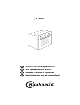 Bauknecht BCTM 9100 PT Gebruikershandleiding