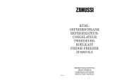 Zanussi ZI920/9KA Handleiding