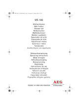 Electrolux AEG MS 100 Handleiding