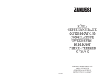 Zanussi ZI718/9K Handleiding