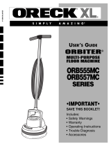 Oreck Orbiter Multi-Purpose Floor Machine ORB557MC Series Handleiding