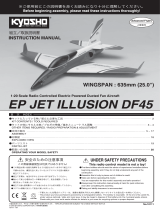 Kyosho EP JET ILLUSION DF45(No.10111) Handleiding