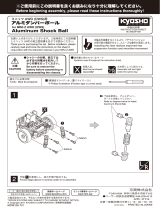 Kyosho MDW108 Aluminum Shock Ball Handleiding