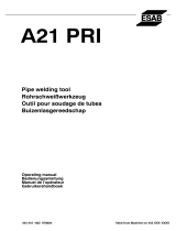 ESAB PRI A21 PRI Handleiding
