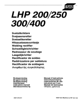 ESAB LHP 200, LHP 250, LHP 300, LHP 400 Handleiding