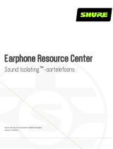 Shure Earphone-Resource-Center Gebruikershandleiding
