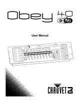 CHAUVET DJ Obey 40 D-Fi 2.4 Handleiding
