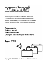 Vetus Battery watch type Installatie gids