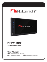 Nakamichi NAM1700 Handleiding
